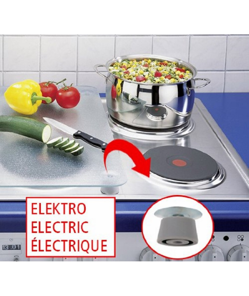 Pés para protecções de vidro p/fogões