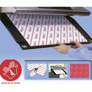 Filtro de Exaustor com Indicador de Substituição (luvas incluídas)