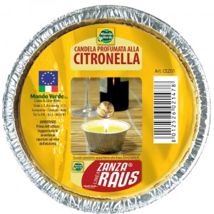 Vela citronella  7 noites em vaso de barro 