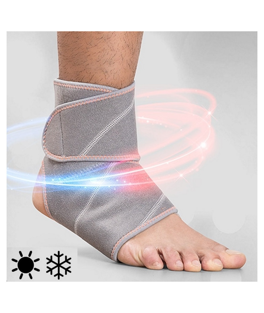 Estabilizador de tornozelo em Gel com Efeito Frio e Quente